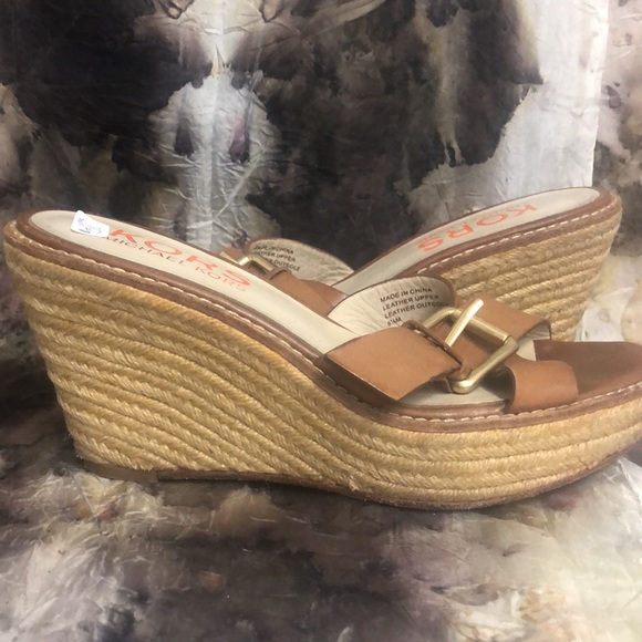 Michael Kors leather buckle espadrilles - Picture 4 of 4
